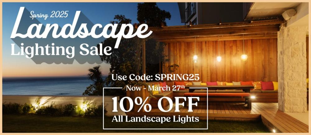 Spring 2025 Landscape Lighting Sale