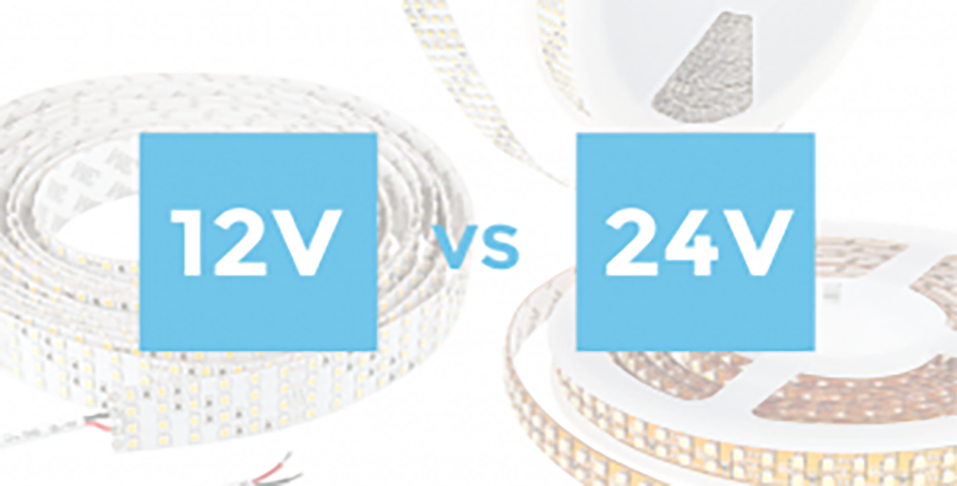 12-Volt vs. 24-Volt LED Strip Lights: What’s the Difference?