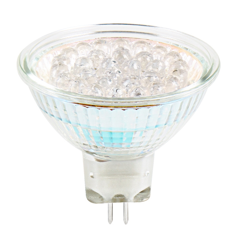 Color Changing MR16 LED Landscape Light Bulb 30 LED Spotlight Bi Pin Bulb 6 Pack