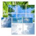 LED Skylight - Multi-Print Skylens® - 2'x2' LED Flat Light Panel - Drop Ceilings - Dimmable