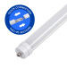 8ft T8/T12 LED Tube - 2 4-foot Sections - 36W - 5040 Lumens - Dual End Electric Ballast Compatible Type A - 75W Equivalent - 5000K