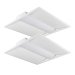 2x2 Recessed LED Steel Troffer Light - 40W - 5300 Lumen - Dimmable - 4000K