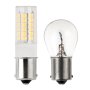 1156 LED Bulb - 51 SMD LED Tower - BA15S Retrofit - Profile Comparison