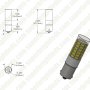 1156 LED Bulb - 51 SMD LED Tower - BA15S Retrofit with Lens