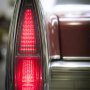 1157 LED Bulb - Dual Function 27 SMD LED Tower - BAY15D Retrofit: Shown In Vintage Car Tail Light. 