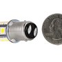 1157 LED Bulb - Dual Function 18 SMD LED Tower - BAY15D Retrofit: Back View