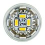 1142 LED Bulb - Single Intensity 1 Watt LED w/ Stock Cover: Front View