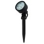 18W Color Changing RGB LED Landscape Spotlight (Remote Sold Separately): Shown with Ground Stake  (sold separately) 