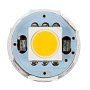 194 LED Bulb w/ Socket - 5 SMD LED - Miniature Wedge Retrofit: Front View