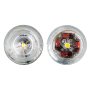 194 LED Bulb - 1 LED Wedge Base: Front View 120 Degrees (Left) &amp; 90 Degrees (Right)