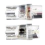 194 LED Bulb - 1 LED Wedge Base: Profile View 90 Degrees (Top) &amp; 120 Degrees (Bottom)