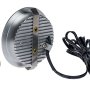 3 Watt LED Recessed Light Fixture - CREE XPE: Back View With Size Comparison To A Quarter