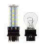 3157 LED Bulb - Dual Function 28 SMD LED Tower - Wedge Base