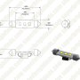 6451 LED Bulb - 3 SMD LED Festoon