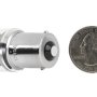67 LED Bulb - 12 LED Forward Firing Cluster - BA15S Retrofit: Back View with Size Comparison