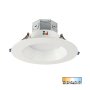 6" LED Recessed Downlight with Built-In Junction Box - Selectable CCT - Dimmable - Baffle Trim - Up To 1,125 Lumens