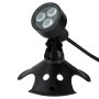 6 Watt LED Landscape Spot Light: Shown with Weighted Base (sold separately) 