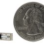 74 LED Bulb - 3 SMD LED Wide Angle Wedge Base: Back View With Size Comparison 