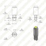 74 LED Bulb - 1 SMD LED - Miniature Wedge Retrofit