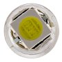 74 LED Bulb - 1 SMD LED - Miniature Wedge Retrofit: Front View