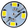 7443 LED Bulb - Dual Function 28 SMD LED Tower - Wedge Retrofit: Front View