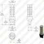 7443 LED Bulb - Dual Intensity 28 High Power LED