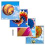 LED Skylight - 2'x2' Tunable White Light Panel - Balloon Print Collection Skylens® - Drop Ceilings - Dimmable - Flying Overhead