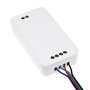  Smartphone or Tablet WiFi Compatible RGB Controller w/ RF Touch Color Remote: RGB Cords Connected 