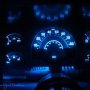 194-X5 series LEDs used for gauge lighting