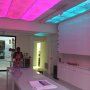 Customer photo of their ceiling accented with our RGB strips