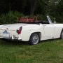 Beautiful Austin-Healey Sprite with illuminated etched windblocker (using 5mm red component LEDs). Effect can be achieved with a number of our products, including our light strips.