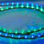  Waterproof LED Light Bar - 3&#039;3&amp;quot; Super Flexible LED Bar with 30 SMDs/ft. - 5-mm Through Hole LED: Strips Turned On Under Water