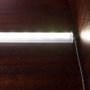 This power connector allows for power when space is restricted, such as in shelving applications.  