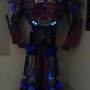 Optimus Prime model using blue and cool white Little Dot LEDs