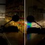 LED auxiliary light installed vs. none