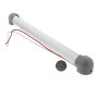 Swivel Utility Light Bar- Back View with Size Comparison 