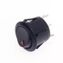 LED Indicator SPST Round Rocker Switch
