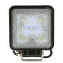 LED Auxiliary Light - 4&amp;quot; Square 15W Heavy Duty Off Road Driving Light