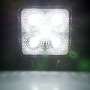 LED Auxiliary Light - 4&amp;quot; Square 15W Heavy Duty Off Road Driving Light