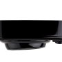 Adjustable LED Map/Dome Light w/ Switch - Truck, RV, Marine, Cabin LED Reading Light w/ 1 LED - Pigtail Connector - Black: Profile View