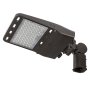 150W LED Parking Lot/Shoebox Area Light - 21,000 Lumens - 400W Metal Halide Equivalent - 5000K - Knuckle Slipfitter Mount