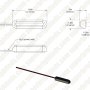 AM series Miniature Rectangle Accent Light - Black