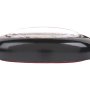 AM series Miniature Oval Accent Light - Black: Profile View. 