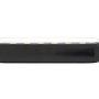 AM series Miniature Rectangle Accent Light - Black: Profile View. 