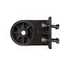 Wall Mount Kit for 400W LED Dimmable Parking Lot Light - Profile View