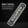 Low Profile Grille and Surface Mount LED Light Head -18W