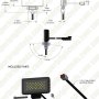 LED Auxiliary Light - 3.5&amp;quot; Rectangular 6W Heavy Duty Off Road Driving Light