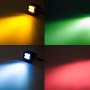 3&amp;quot; Square 18 Watt LED Mini Auxiliary Work Light: Shown With Colored Lens Filter (Sold Separately)