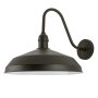 20W Bronze LED Gooseneck Barn Light - 15.6” Shade - 1500 Lumens - 3000K / 4000K