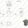 B8 LED Bulb - SMD Instrument Panel LED